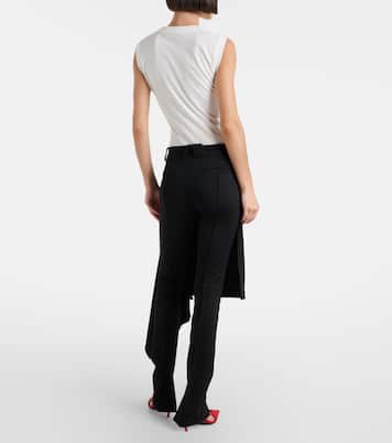 Draped slim pants | The Attico