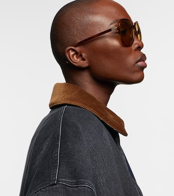 Eckige Sonnenbrille Miu Regard | Miu Miu