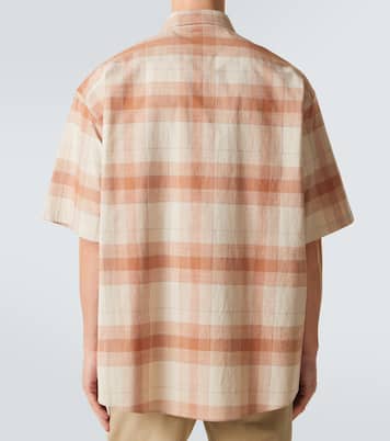 Chemise Tommy en coton à carreaux | Calvin Klein Collection