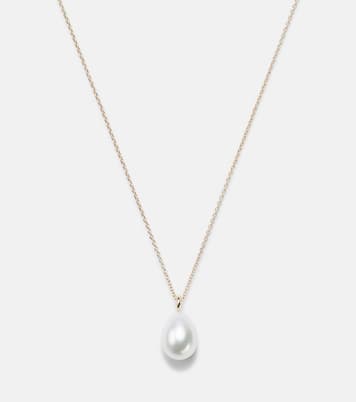 Perle Poire Simple 14kt gold necklace with freshwater pearls | Sophie Bille Brahe