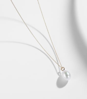 Perle Poire Simple 14kt gold necklace with freshwater pearls | Sophie Bille Brahe