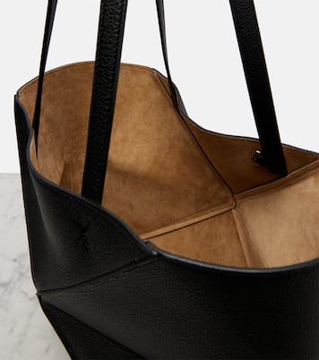 Tote Bag Puzzle Fold Medium aus Leder | Loewe