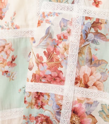 Awaken floral cotton pants | Zimmermann Kids