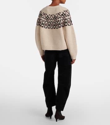 Shon cotton-blend barrel-leg pants | Nili Lotan