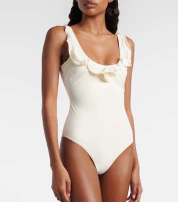 Floral-appliqué swimsuit | Magda Butrym