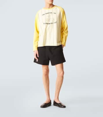 Summertime cotton jersey T-shirt | Bode