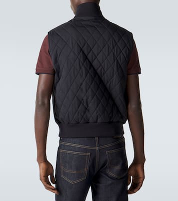 Hopton quilted vest | Loro Piana