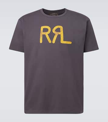 Logo cotton jersey T-shirt | RRL