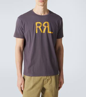 Logo cotton jersey T-shirt | RRL