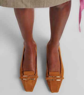 Ballerine Virgule in suede | Roger Vivier