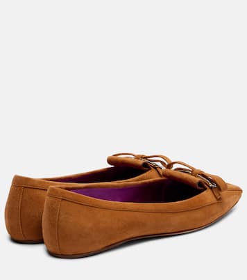 Ballerine Virgule in suede | Roger Vivier