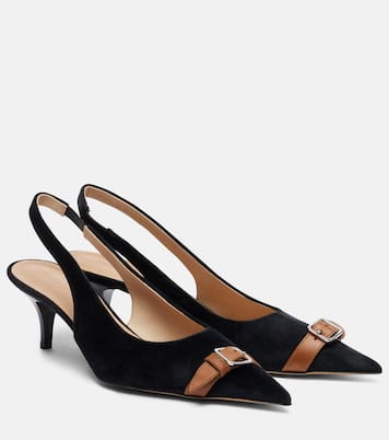 Escarpins slingbacks en velours | JW Anderson