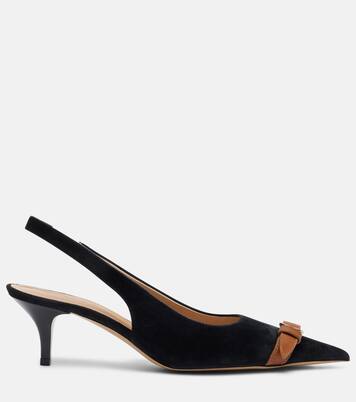Escarpins slingbacks en velours | JW Anderson