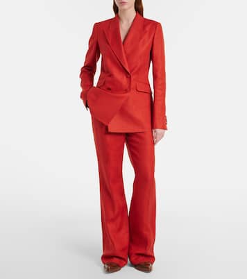 Vesta linen flared pants | Gabriela Hearst