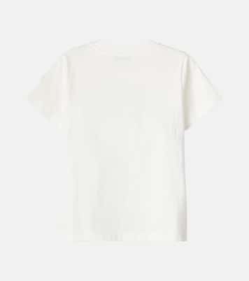 T-shirt en coton imprimé à logo | Moncler Enfant