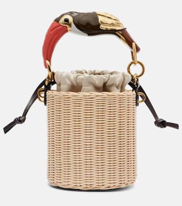 Tropicus wicker bucket bag | Chloé