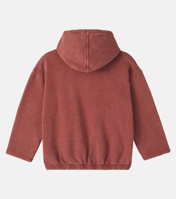 Logo cotton jersey hoodie | Bobo Choses