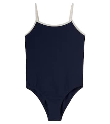 Maillot de bain Bowie en seersucker à nœud | Konges Sløjd