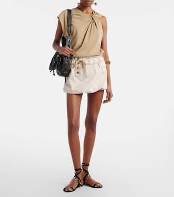 Jamily cotton-blend miniskirt | Isabel Marant