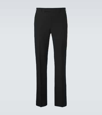 Wool straight pants | Thom Sweeney
