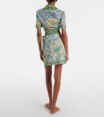 Floral cotton beach cover-up | Etro