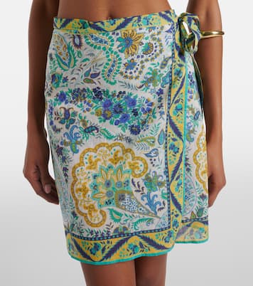 Floral cotton beach cover-up | Etro