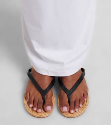 Palma leather thong sandals | Christopher Esber