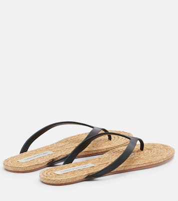Palma leather thong sandals | Christopher Esber