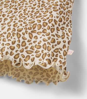 Famo leopard-print sequined cotton dress | Konges Sløjd