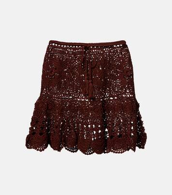 Jupe en crochet de coton | Anna Kosturova