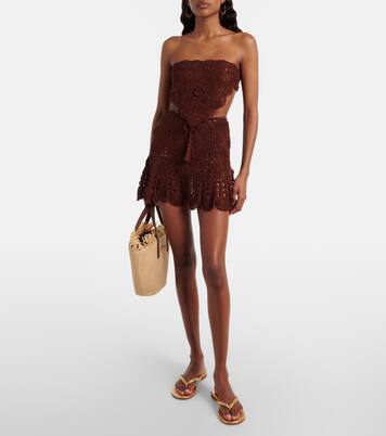 Jupe en crochet de coton | Anna Kosturova