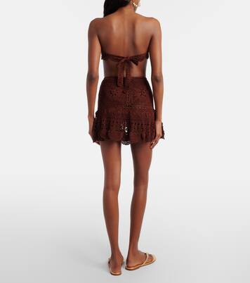 Jupe en crochet de coton | Anna Kosturova