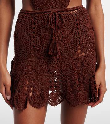 Jupe en crochet de coton | Anna Kosturova