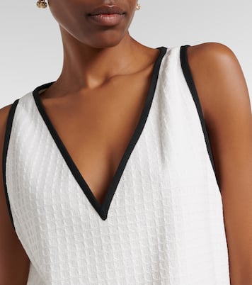 Cotton tweed minidress | Valentino