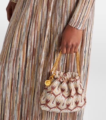 Mini lamé clutch | Missoni