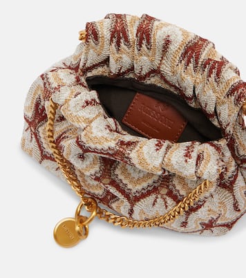 Mini lamé clutch | Missoni