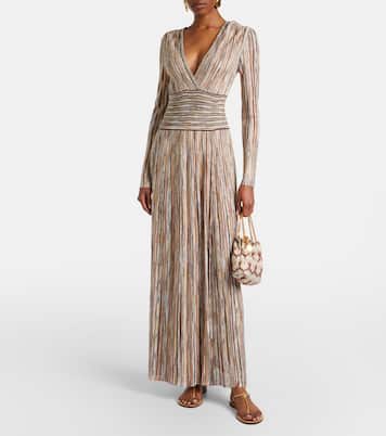 Mini lamé clutch | Missoni