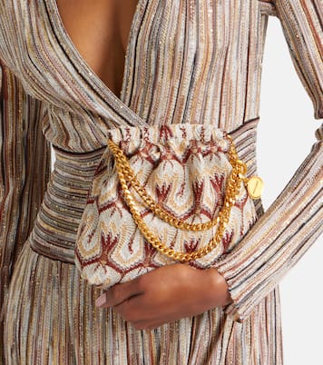 Mini lamé clutch | Missoni