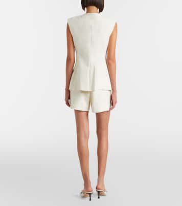 Craig cotton-blend twill shorts | Veronica Beard