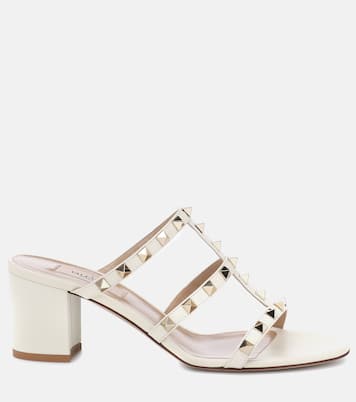 Sandalen Rockstud 60 aus Leder | Valentino Garavani