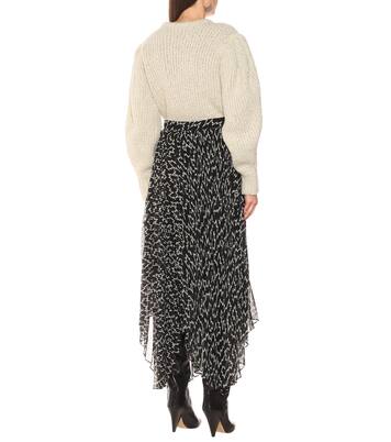 Alena printed georgette midi skirt | Isabel Marant