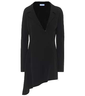 어시메트릭 스쿠버 미니드레스 | Mugler