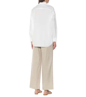 Bluse aus Baumwolle und Seide | Vince