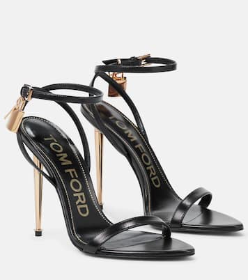 Padlock leather sandals | Tom Ford
