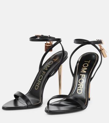 Padlock leather sandals | Tom Ford