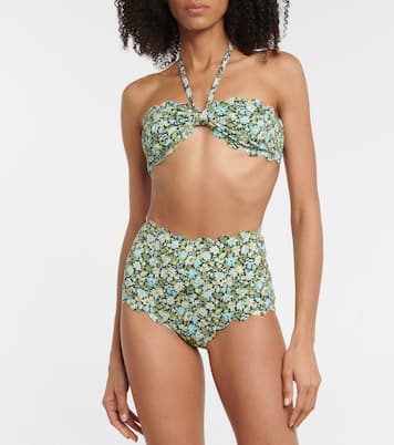 Haut de bikini Chesapeake à fleurs | Marysia