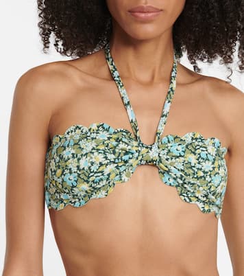 Haut de bikini Chesapeake à fleurs | Marysia