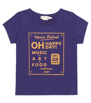 Printed cotton jersey T-shirt | Bonpoint