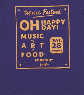 Printed cotton jersey T-shirt | Bonpoint