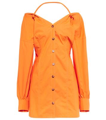 Miniabito Alyssa in popeline di cotone | Nanushka